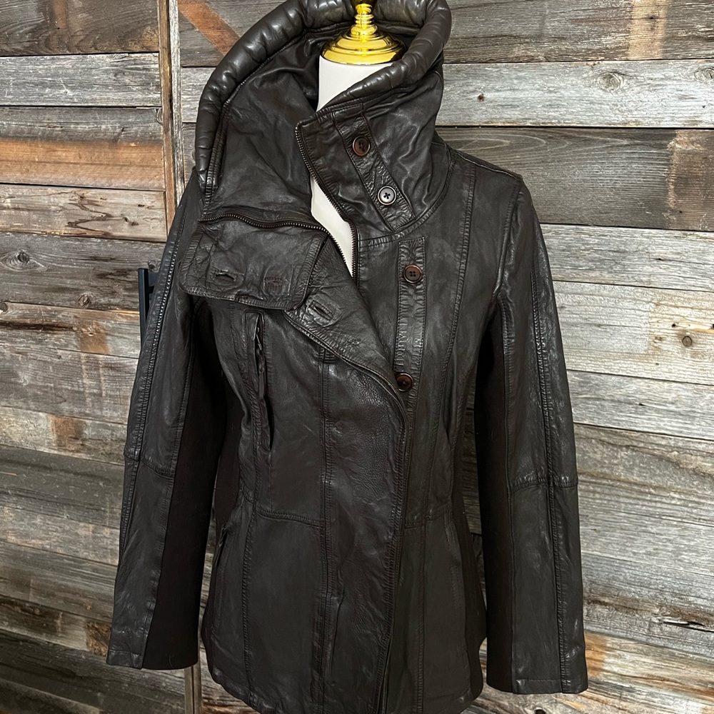 Free People / Nicholas K Brock Jacket - Color is Tobacco